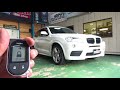 bmw f25 x3にviperタイプエンジンスターターを取り付け エンジンスターター作動時