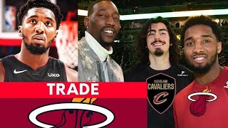 NBA TRADE RUMORS!! Bam Adebayo Will Get Donovan Mitchell TRADED To The Miami Heat!!