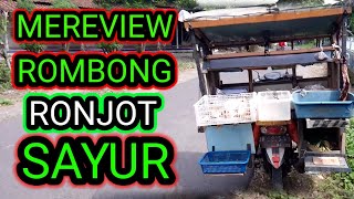 MEREVIEW !!! ROMBONG/GEROBAK SAYUR \u0026 bakul sayur keliling,, usaha sayuran packing