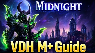 Midnight Vengeance Demon Hunter Guide - How to tank mythic plus dungeons