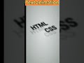 animation in text with html using in css project|| vs code || 👌🙃#programming #html #coding #css3