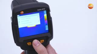 Testo 865, 868, 871 and 872 Thermal Imagers - Making basic settings