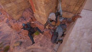 Assassin's Creed Origins: Stealth Gameplay & Base Clearing - Hidden Ones - Compilation Vol.15