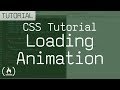 CSS Tutorial - Spinning Loading Animation