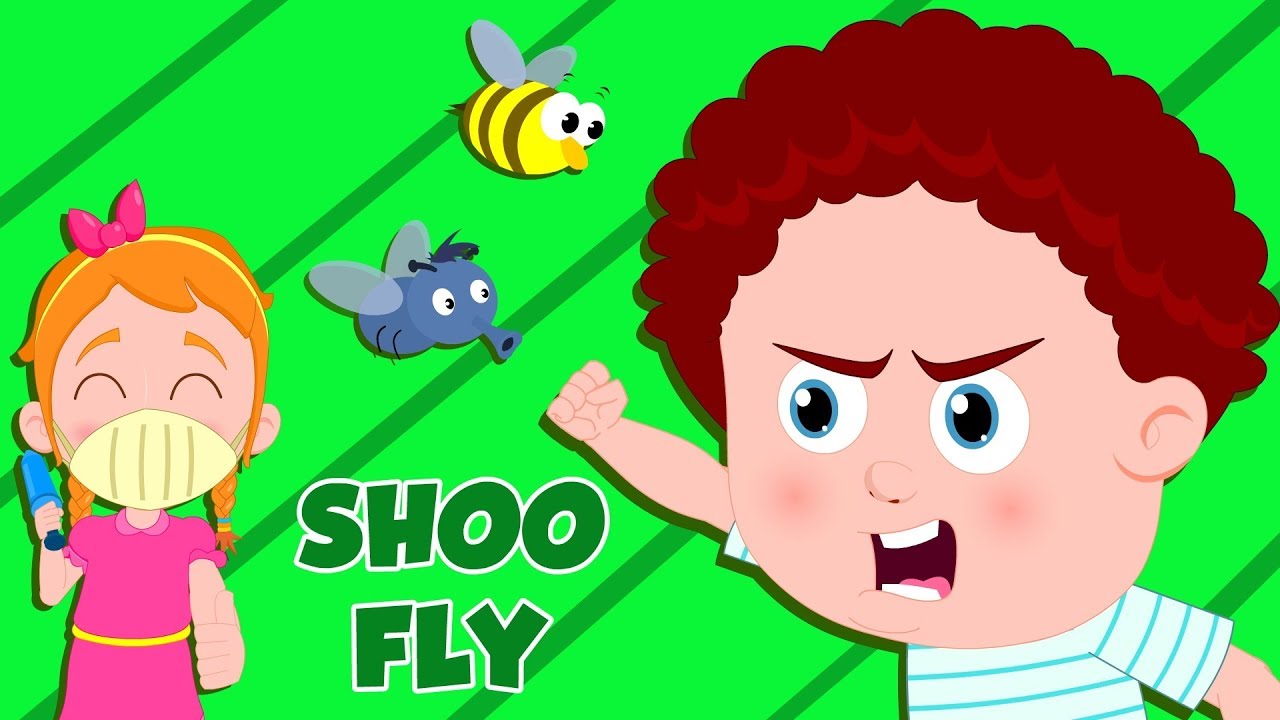 Shoo Fly Don T Bother Me Nursery Rhymes For Children Cartoon Videos