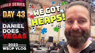 RUNNING UP BIG STACKS AGAIN! - Daniel Negreanu 2023 WSOP Poker Vlog Day 43
