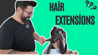 HOW TO MAKE A HAIR EXTENSION SYSTEM WITH MICRO HAIR WELDING