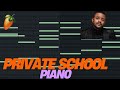 How to make Amapiano Like Kabza De Small  | Private School Piano tutorial FL Studio 2025