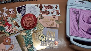 Gemini foil press in the Anna Griffin Empress die cut machine, will it work? Yes!!!