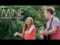 Mine - Phoebe Ryan Acoustic Cover | Lyrics | (Craig & Olivia)