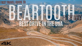 Best Drive in the USA: Beartooth Highway - Montana/Wyoming Travel Documentary[4K]