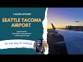 1-Hour Layover: 3 Gate Transfers & Priority Pass Lounge at Seattle Airport [4K]