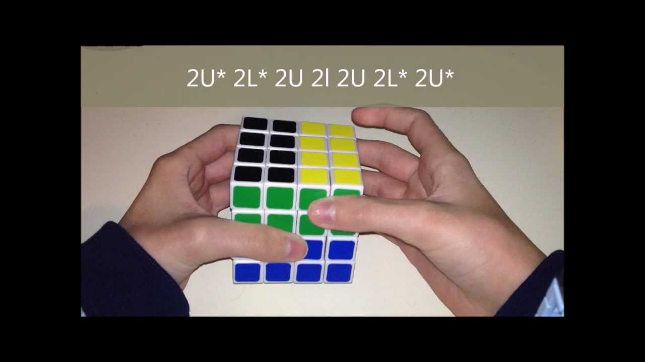 How To Solve A 4x4x4 Rubik's Cube: Part 5: Parity - YouTube