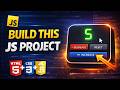 JavaScript Project for Beginners | Build a Counter App using HTML CSS JavaScript