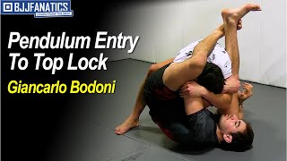 Pendulum Entry To Top Lock by Giancarlo Bodoni #bjjtips #bjjclosedguard #bjjwhitebelt