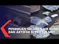 Penemuan Sisa Peninggalan Kolonial Berupa Saluran Air Kuno dan Artefak di Proyek MRT