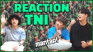 REAKSI OPPA KOREA MENONTON LATIHAN TENTARA INDONESIA Yang Menguras Fisik Dan Mental | KKYULEOGI