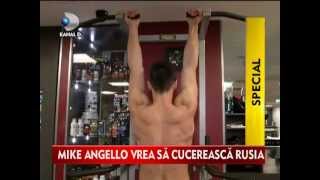 Mike Angello at the Gym @ Kanal D TV