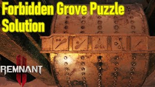 Remnant 2 Forbidden Grove music puzzle / bridge puzzle solution guide