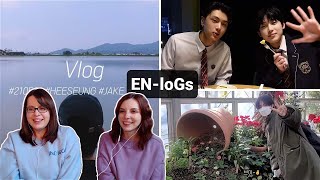 ENHYPEN (엔하이픈) [EN-loG] Jake Fishing Vlog + Jay & Sunoo Graduation + Jungwon Jeju Vacation Reaction