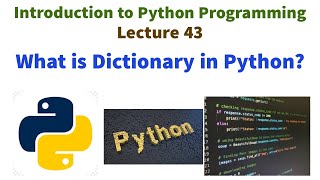 Dictionary in Python | Python Tutorial for VTU syllabus | Introduction to python programming
