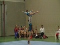 acrogym 4e plaatsingswedstrijd d e niveau overijssel kimberly en dionne