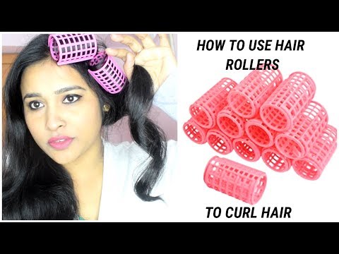 HOW TO USE HAIR ROLLER TO CURL HAIR AT HOME HOW TO USE HAIR ROLLER TO CURL HAIR AT HOME