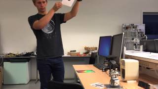Object tracking using LabVIEW and Arduino