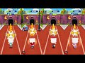 Talking Tom Gold Run Summer Of Sports - All Angela vs All Cave Bosses - Android iOS