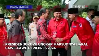 Jokowi Soal Cawe Cawe di Pilpres 2024