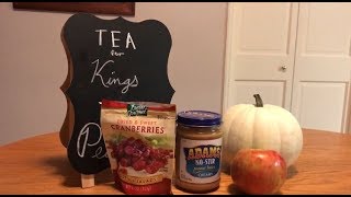 TKTP: FALL PAIRINGS! Apple Cider Tea and Apple Peanut Butter Sandwiches