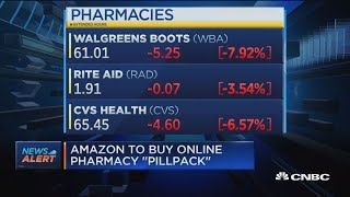 Amazon to buy online pharmacy PillPack