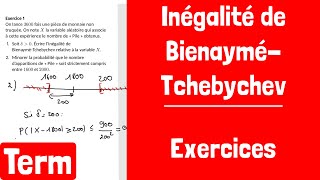 Exercices : L'inégalité de Bienaymé-Tchebychev