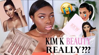 KIM KARDASHIAN BEAUTY...REALLY? A KKW BEAUTY FIRST IMPRESSIONS YOU MIGHT NOT WANT TO WATCH!