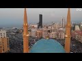 beirut 🇱🇧 lebanon by drone aerial view