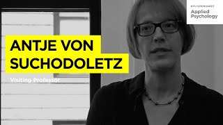 Meet Visiting Prof: Antje Von Suchodoletz