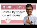 Python Tutorial - 6. Install PyCharm on Windows