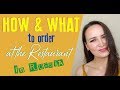 46. How & What to order at the Restaurant in Russia | Conversation Practice