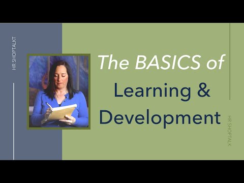 Fundamentals of learning and development