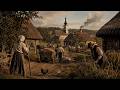 🔴 A Day in an Old Slavic Village 🌾 Relaxing Folk Music
