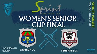 2023 Sprint Coatings Senior Cup Final, Pembroke Vs Merrion, 7th August 4pm