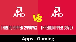 AMD Threadripper 2990WX vs AMD Threadripper 3970X - Apps \u0026 Gaming (RTX 2080 Ti)