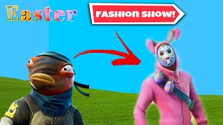 *EASTER SKINS ONLY* Fashion show in Fortnite! #SAVEPHILIP
