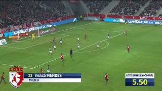 Le beau but Parions Sport En Ligne de T.Mendes - 13ème journée de Ligue 1 Conforama