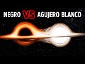 ¿Qué sucede cuando un agujero blanco y un agujero negro colisionan?