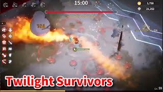 【Twilight Survivors】アプデが来た！フル3D版Vampire Survivorsなローグライクアクションゲームをやっていく！【77日目 ヴェラ⑥ 雪山の麓】