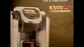 Cleaning My KEURIG K500 Plus Series