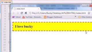 XHTML and CSS Tutorial 22 Border