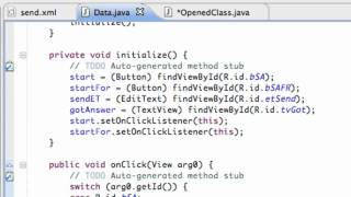 Android Application Development Tutorial - 049 - StartActivityForResult setup