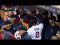 2012/09/25 Mauer's RBI single